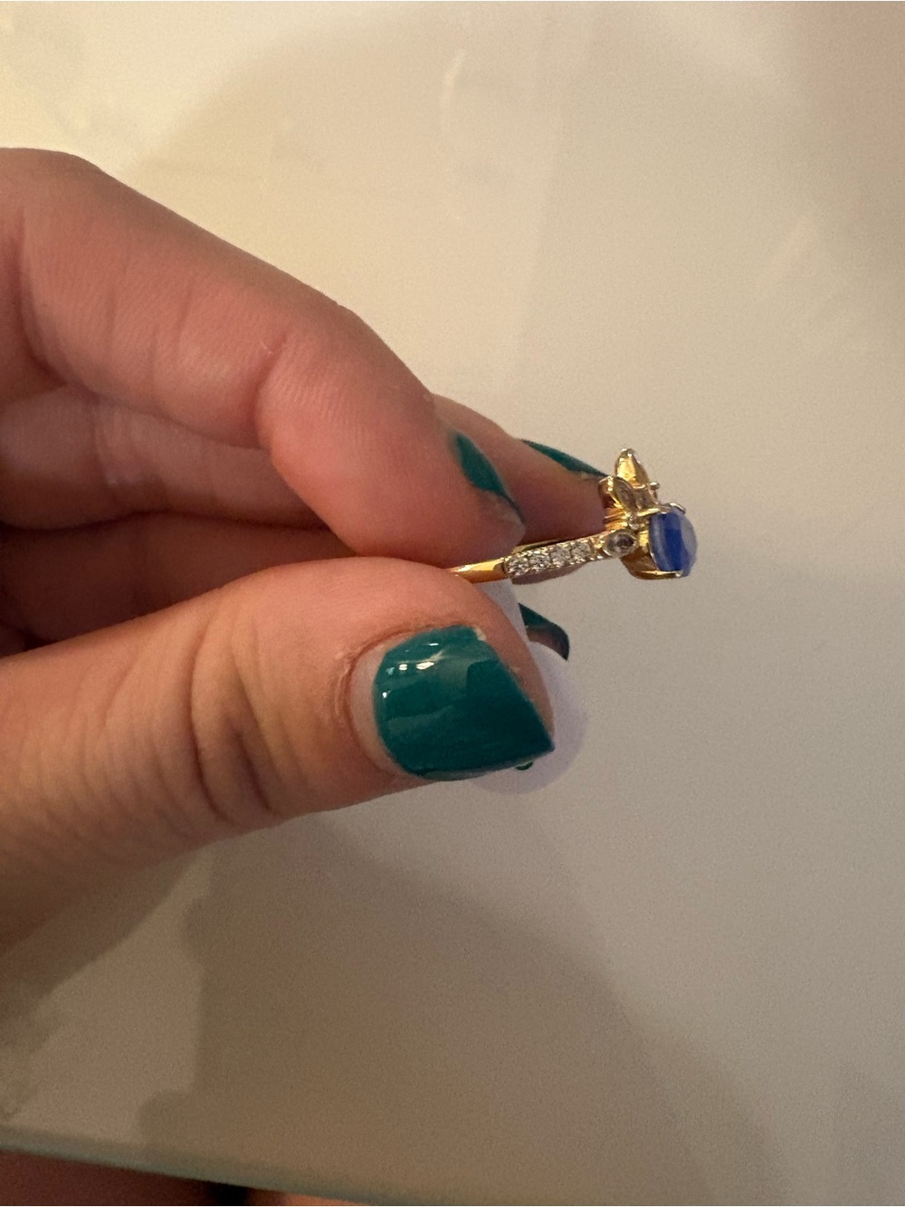 Bomb Party sterling club Vermeil size 8 - Picture 3 of 4